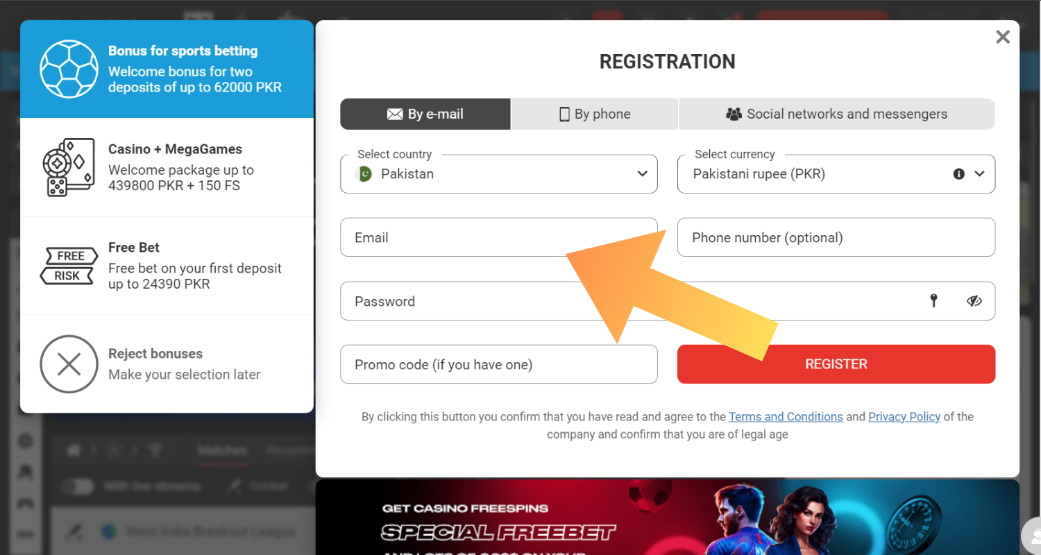 megapari registracion step 4