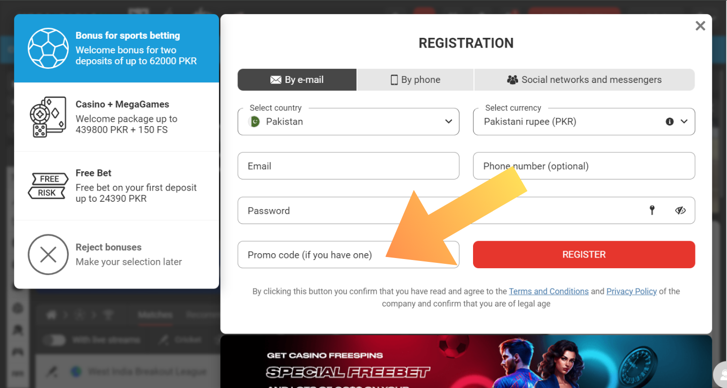 megapari registracion step 6