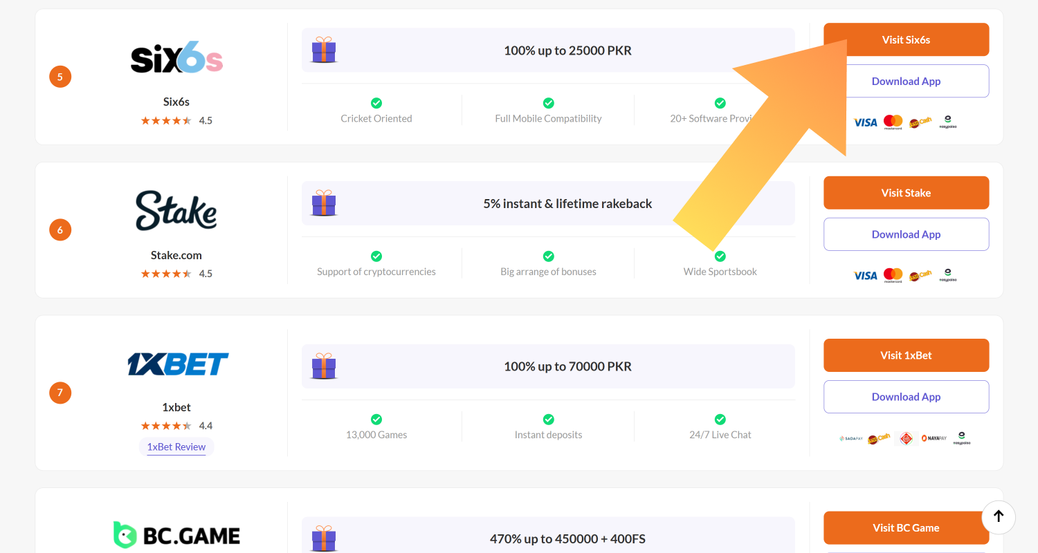 Choose an online casino in Pakistan to play Andar Bahar