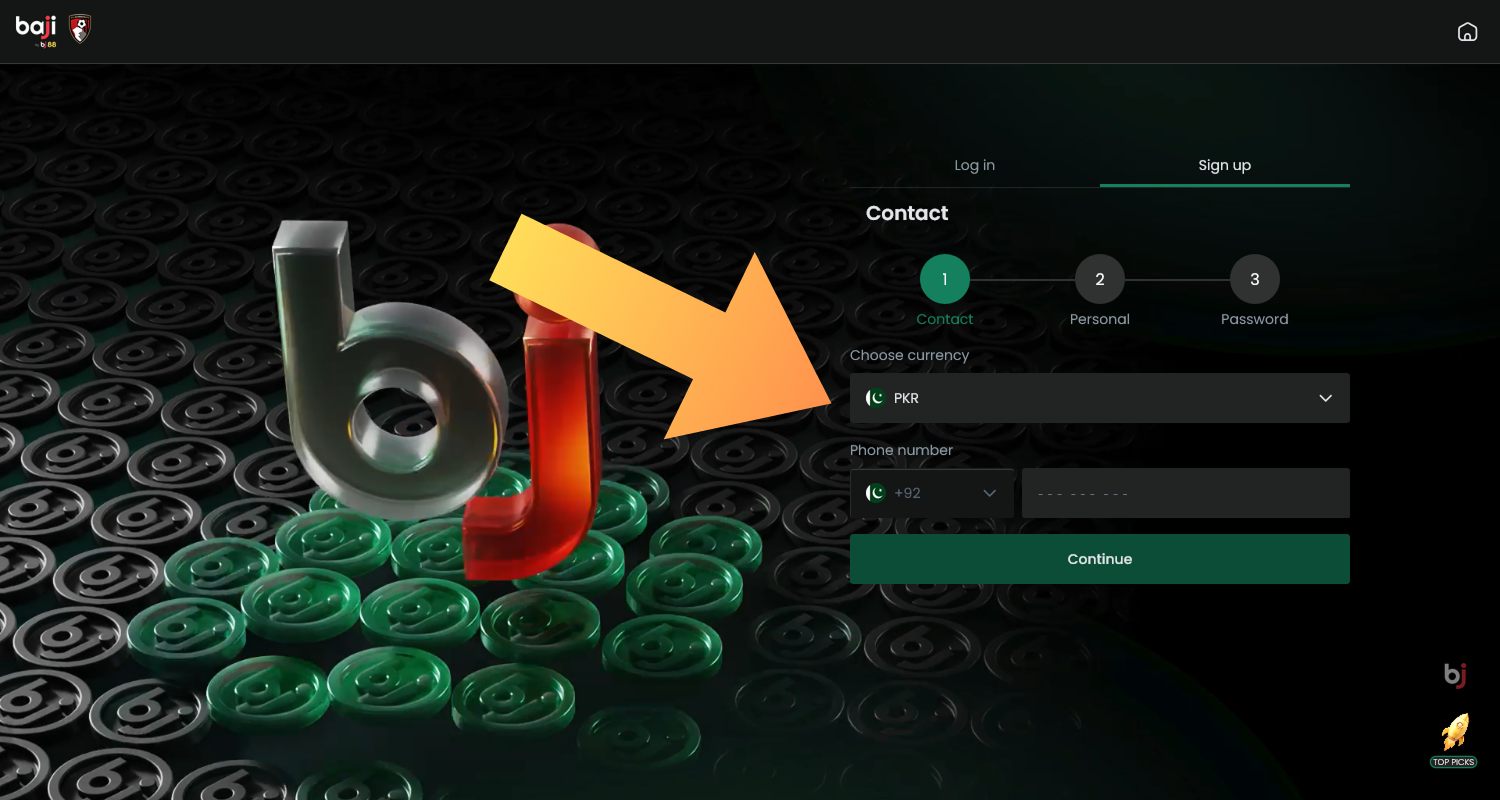 Register at the casino to play Live Blackjack in Pakistan