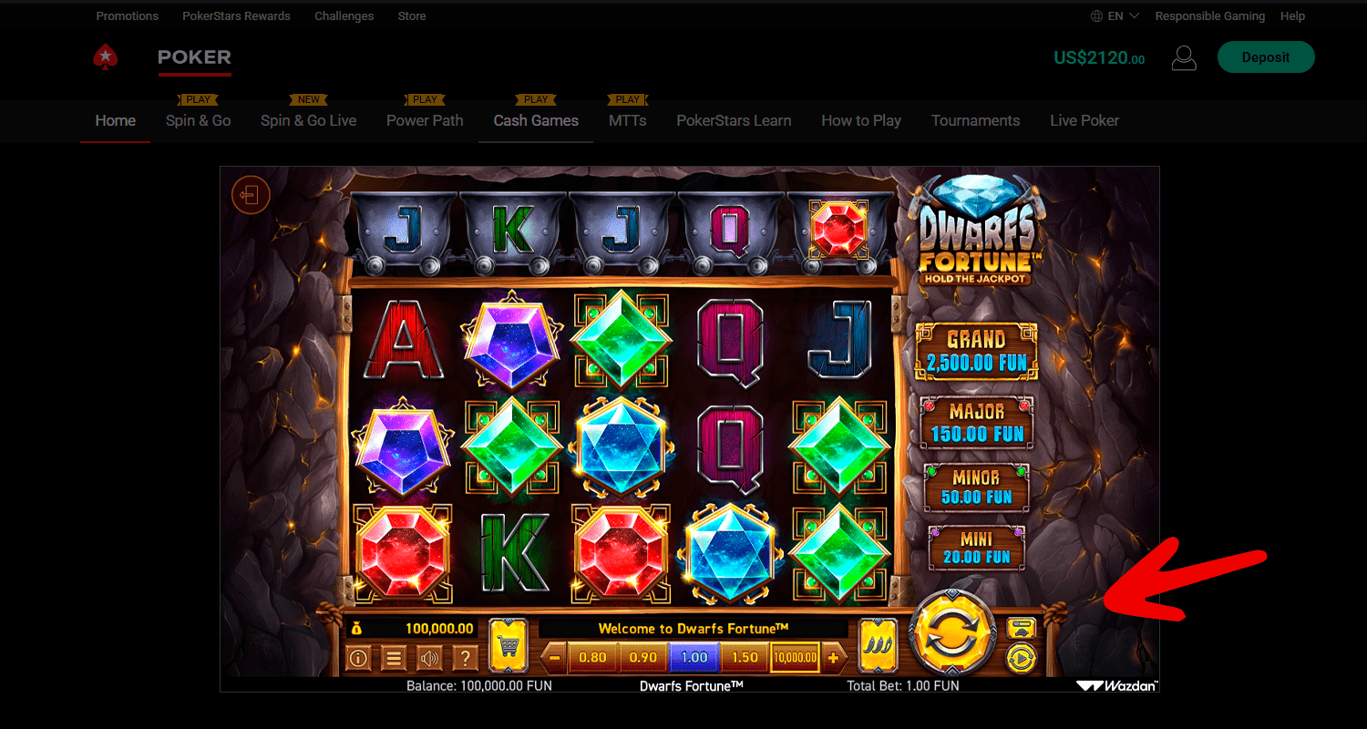 Pariați și începeți să jucați Dwarfs Fortune