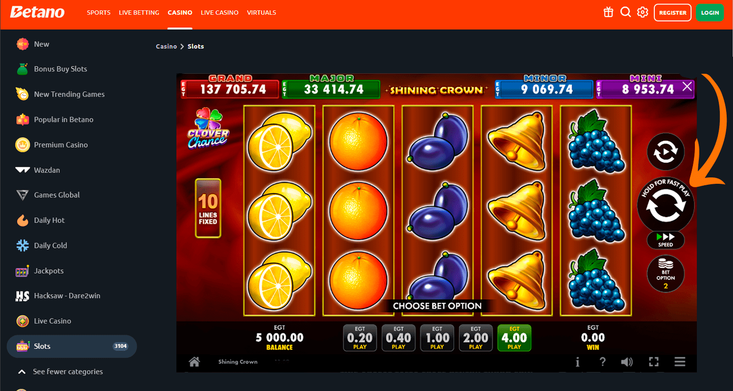 Pariați și începeți să jucați Shining Crown