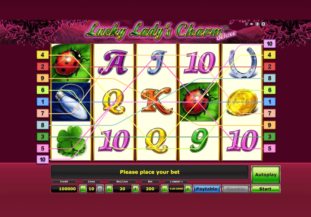 Lucky Lady's demonstrație