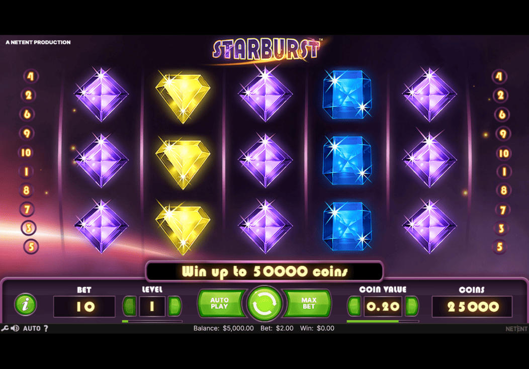 Starbust demonstrație