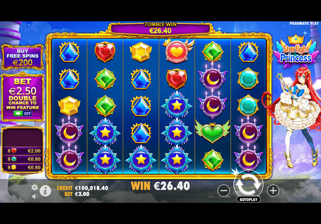 Starlight Princess demonstrație