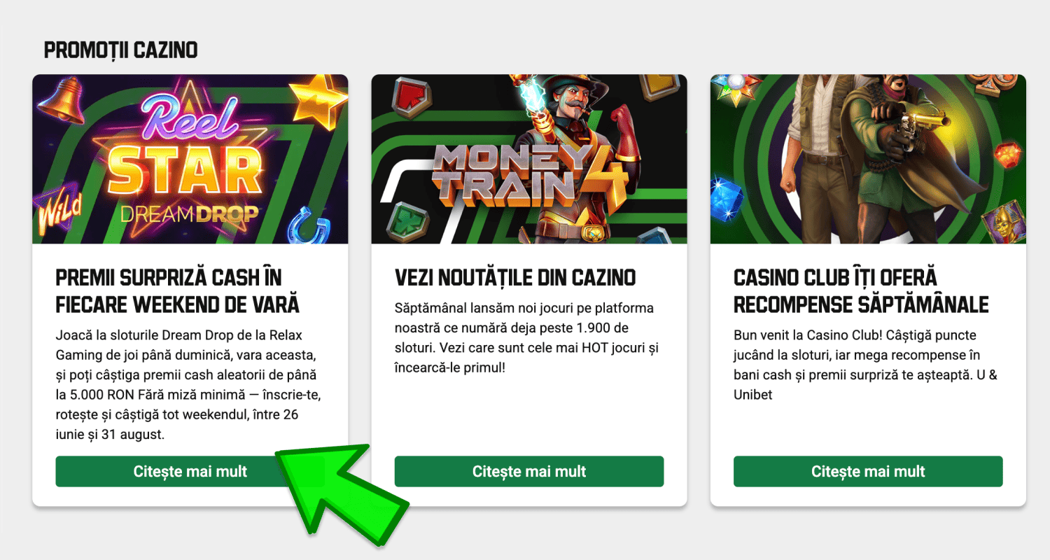 Activează bonusul manual