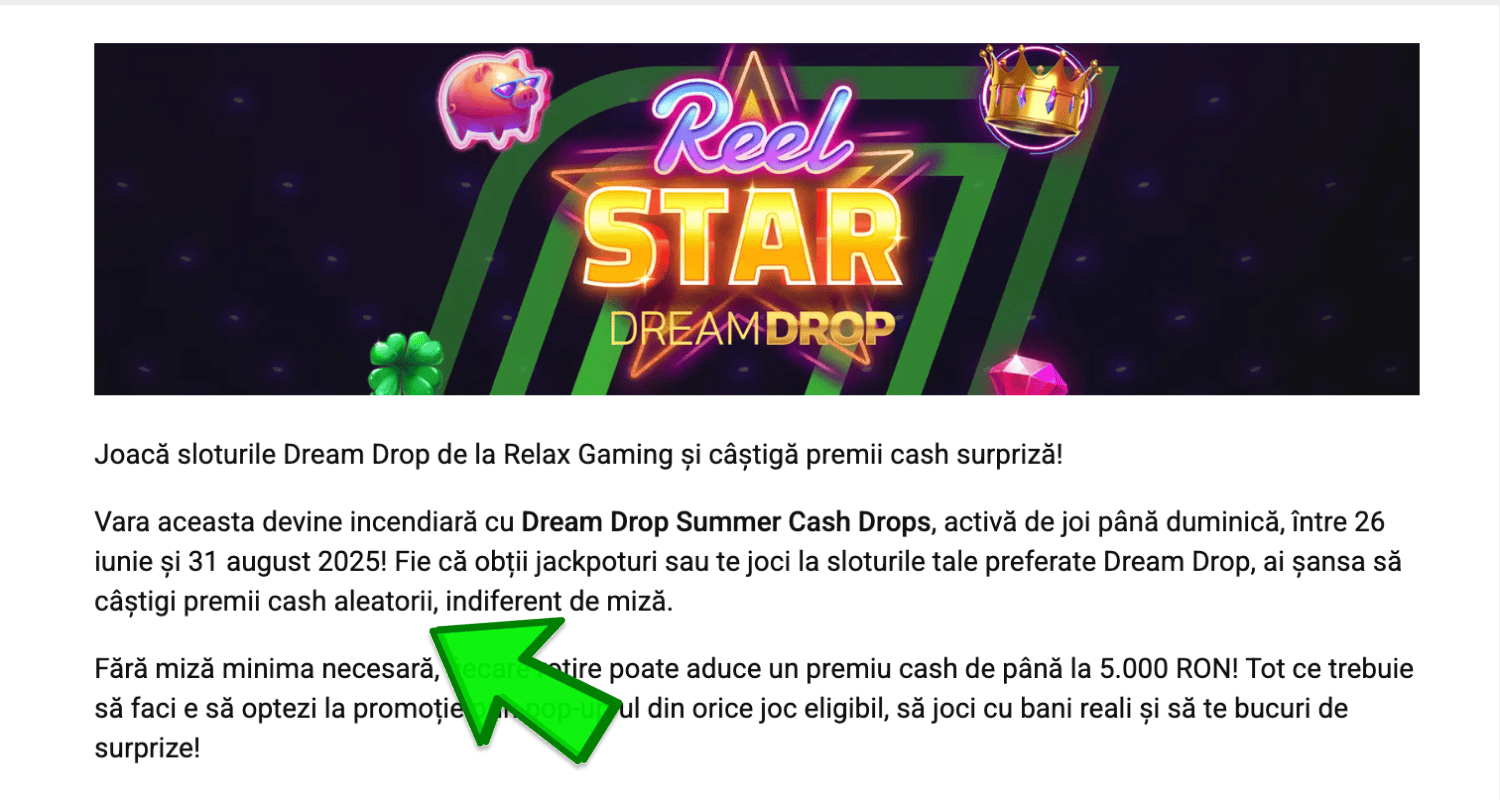 Citește termenii și condițiile bonusului