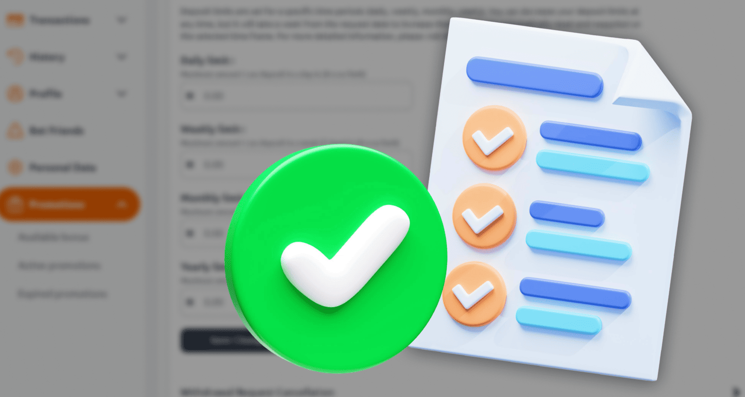 Verificați suma și numărul de jocuri pe care le puteți paria