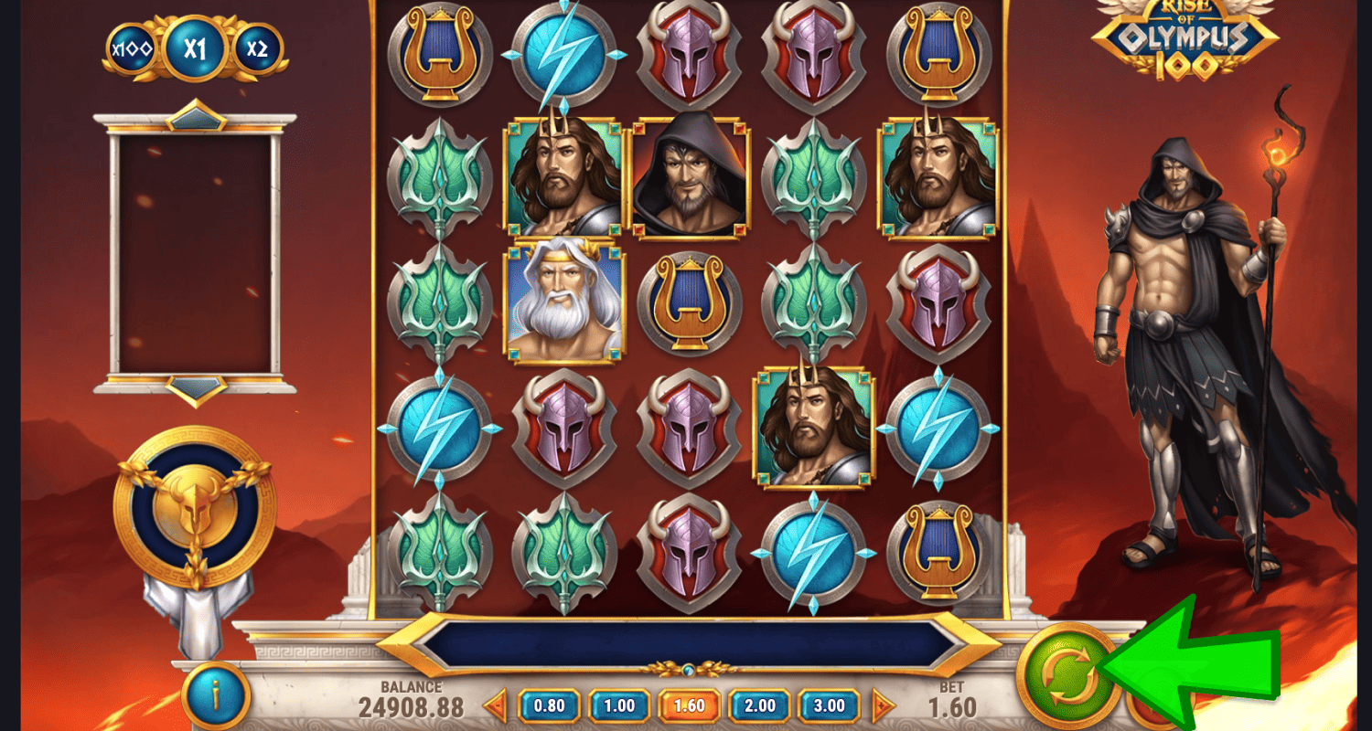 Începeți să jucați jocul ca la aparate