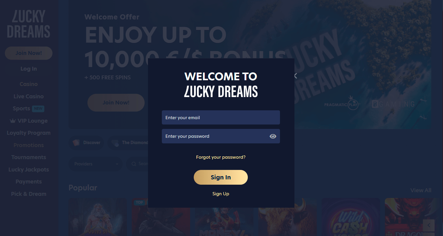 Conectați-vă la contul dvs. la cazinoul selectat Neteller