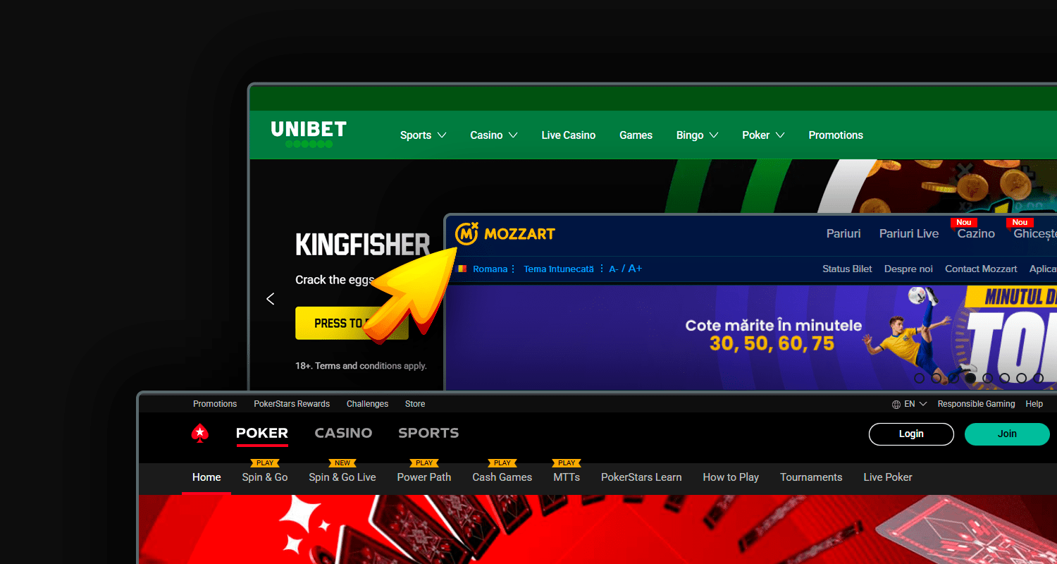 Alegeți un cazinou care acceptă Aircash pentru înregistrare