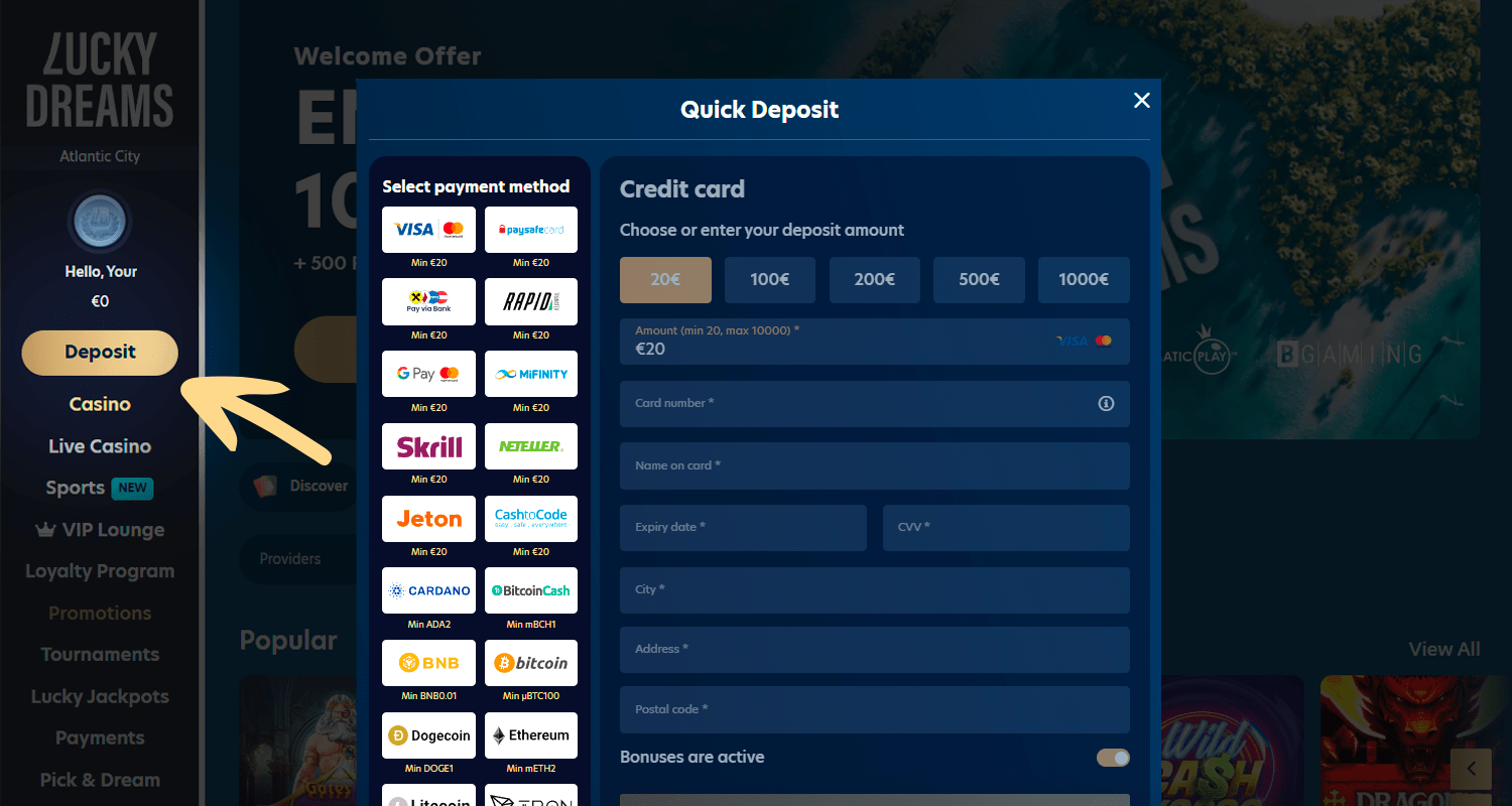 Selectați o metodă de plată prin intermediul Apple Pay