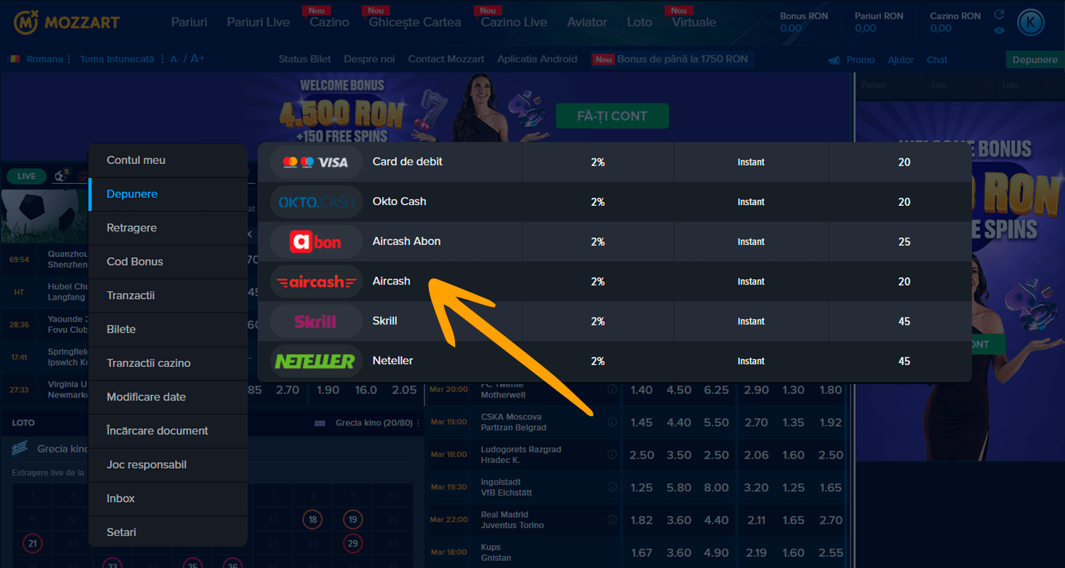 Aflați dacă puteți plăti prin „Abon”