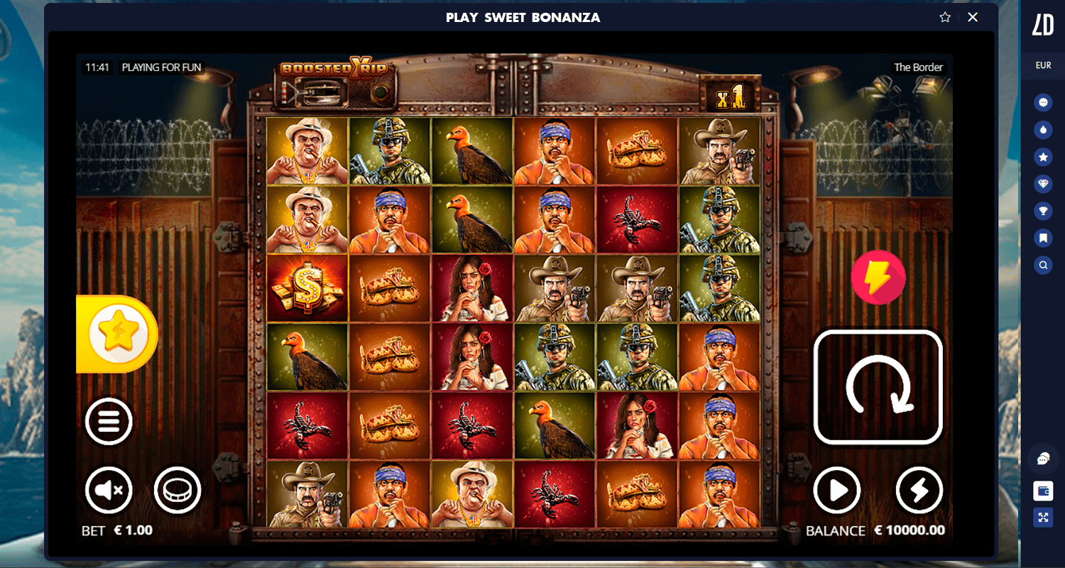 Pariați și începeți să jucați The Border