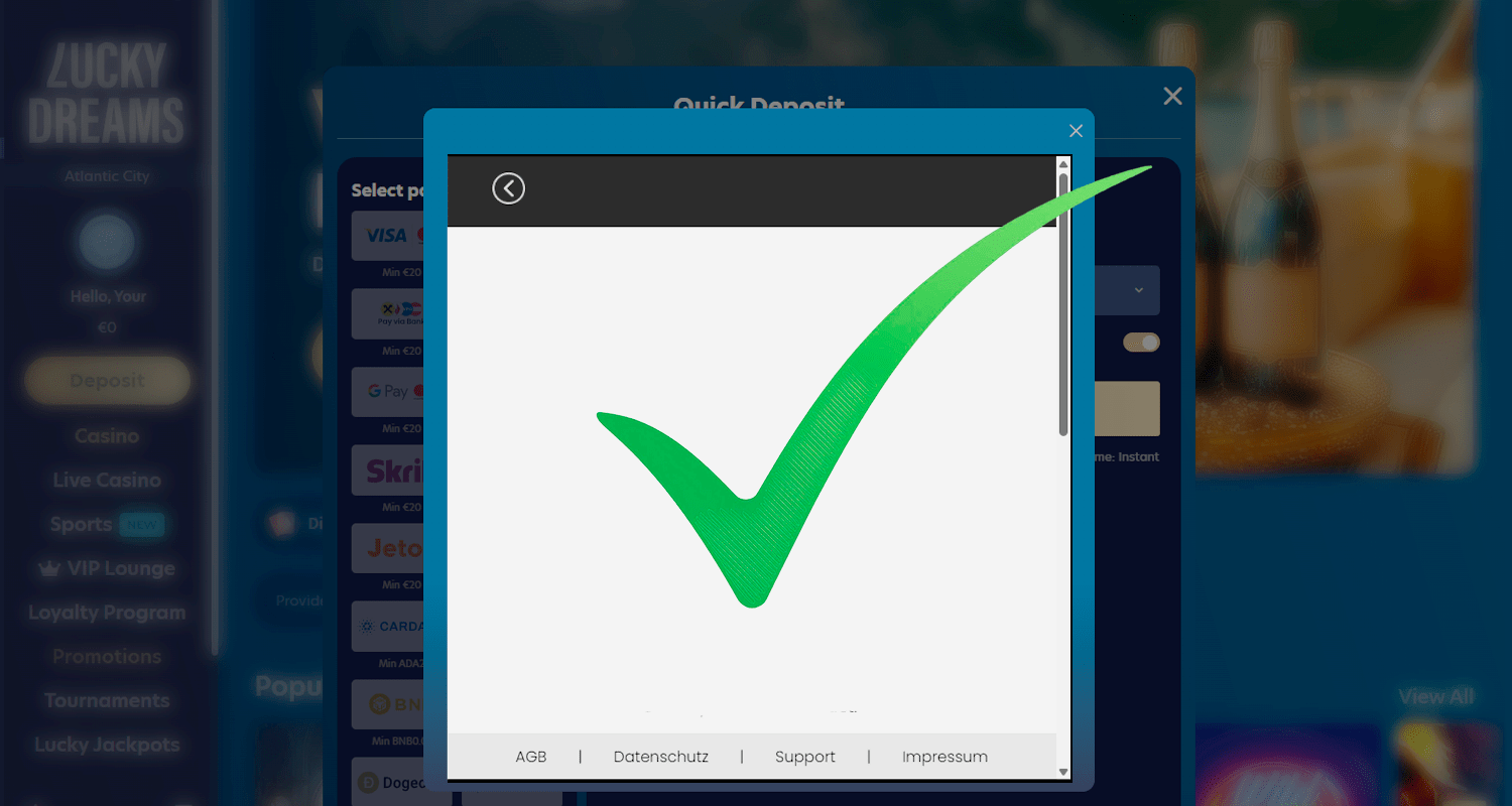Așteptați procesarea plății