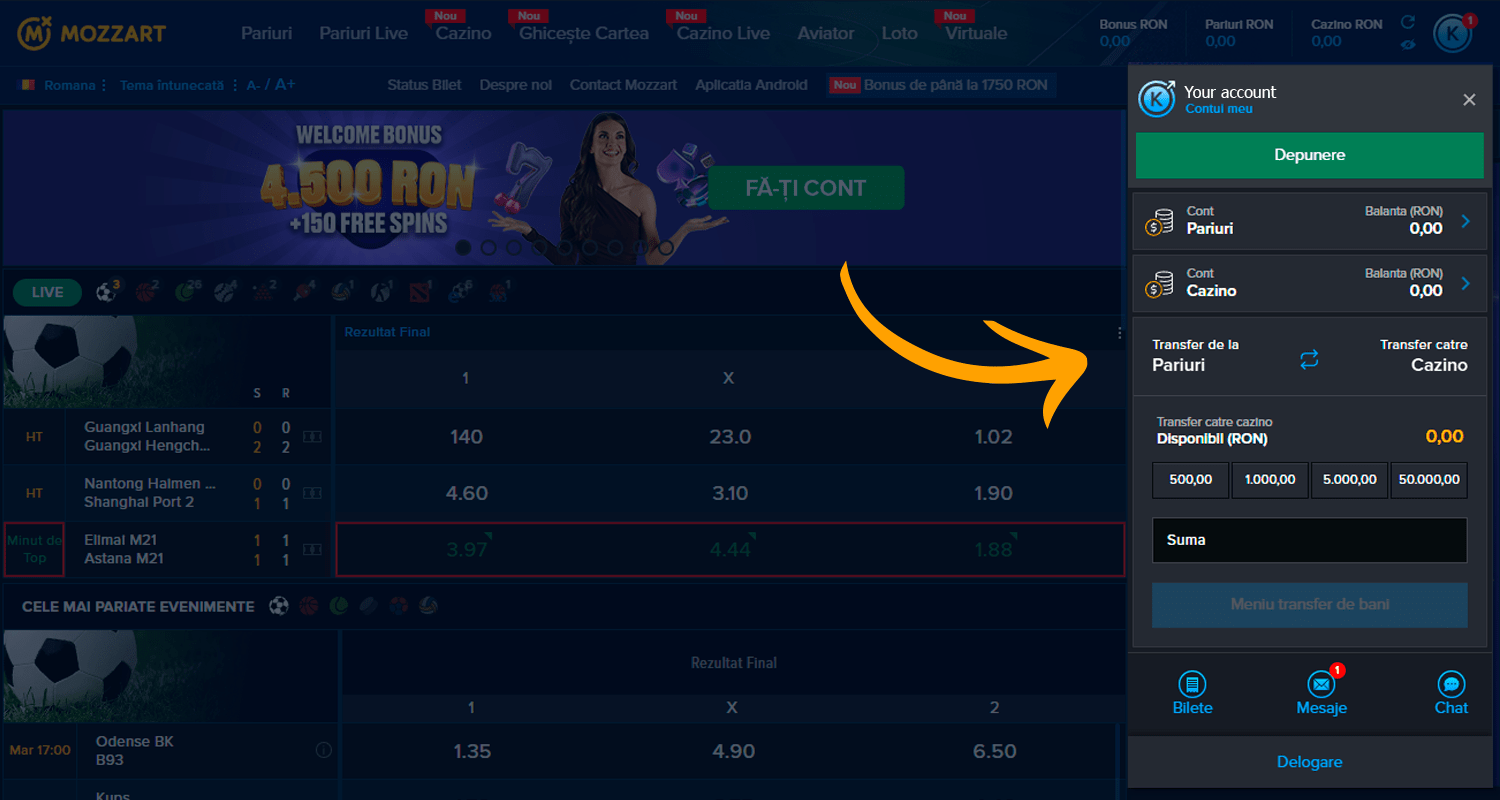 Verifică-ți soldul și completează cu Abon