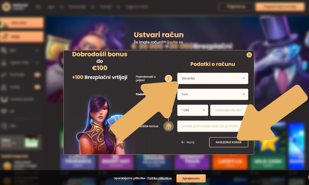 Potrdite svojo registracijo