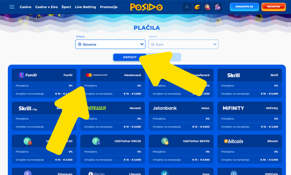 Naredite polog