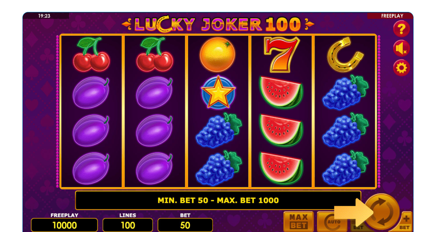Začnite igrati Lucky Joker v spletni igralnici v Sloveniji