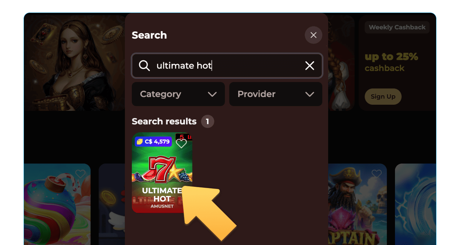 Poiščite igro Ultimate Hot v spletni igralnici v Sloveniji
