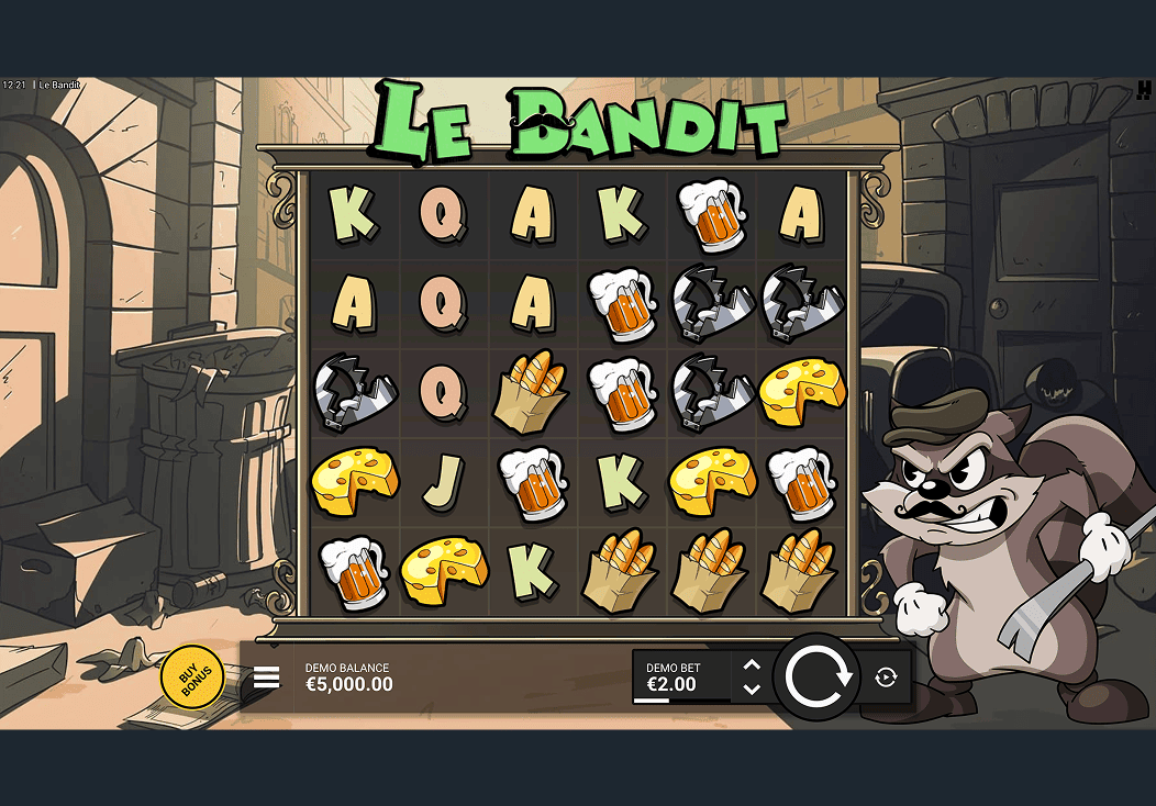 Demo režim hry Le bandit pre hráčov zo Slovenska