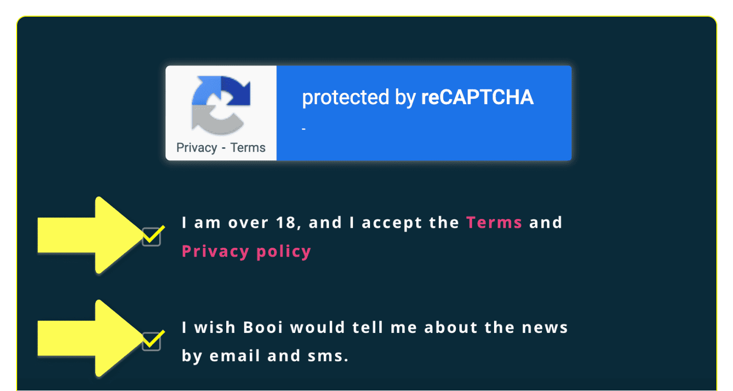 Potvrdite starost i primanje obaveštenja na Booi u Srbiji