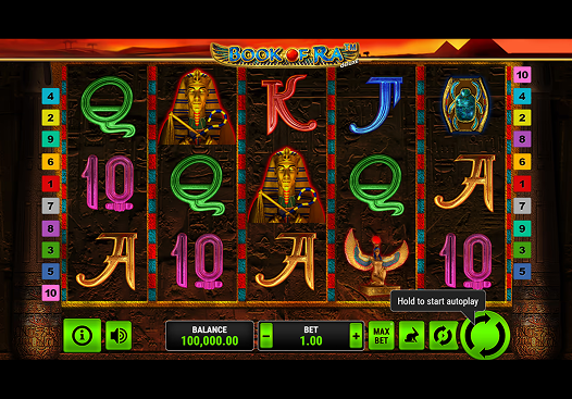 Book of Ra deluxe demo