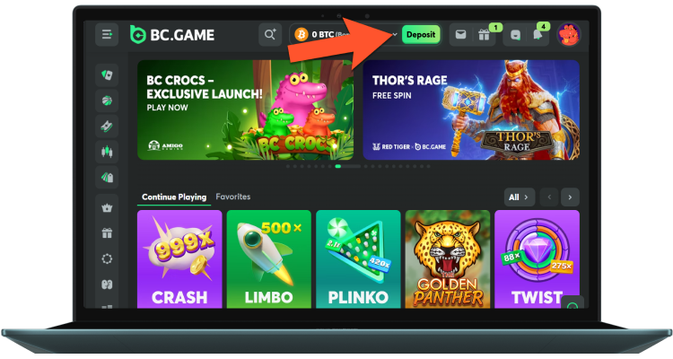 Uplatite depozit u rupijama da biste igrali pravi novac