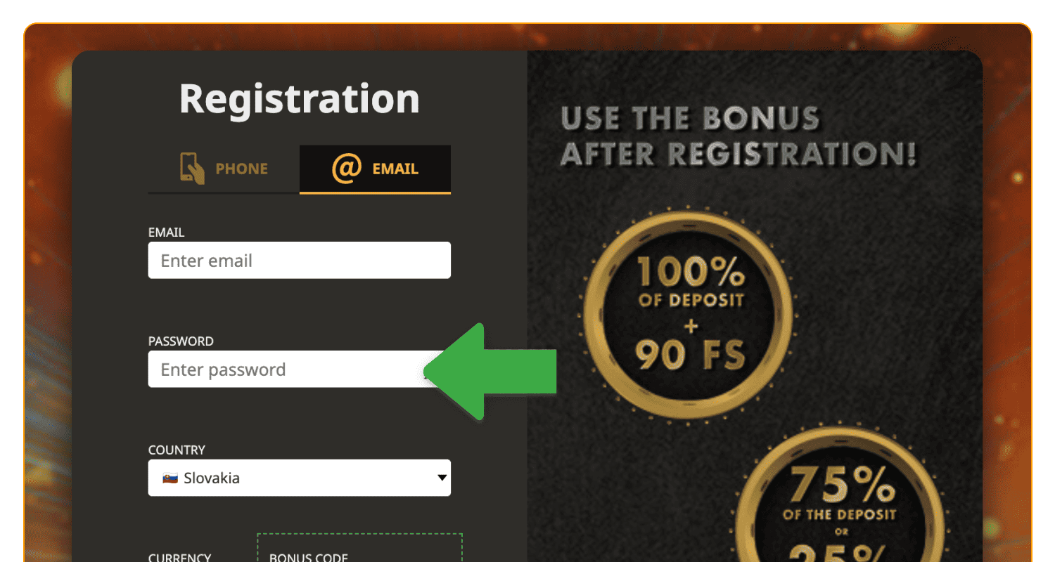 Unesite jaku lozinku prilikom registracije na veb lokaciji Play Fortuna u Srbiji