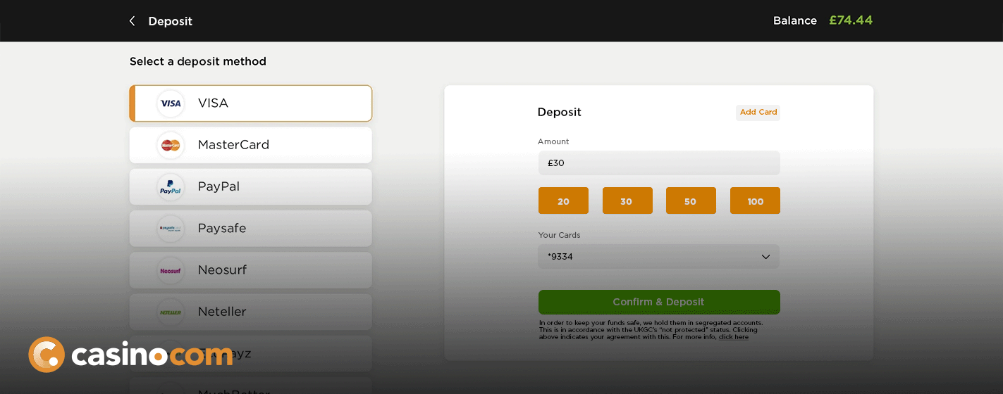 Deposit Deposit