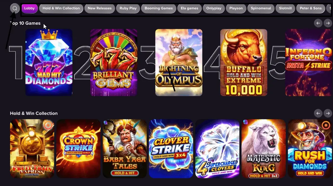 Find the game you want to play Find the game you want to play