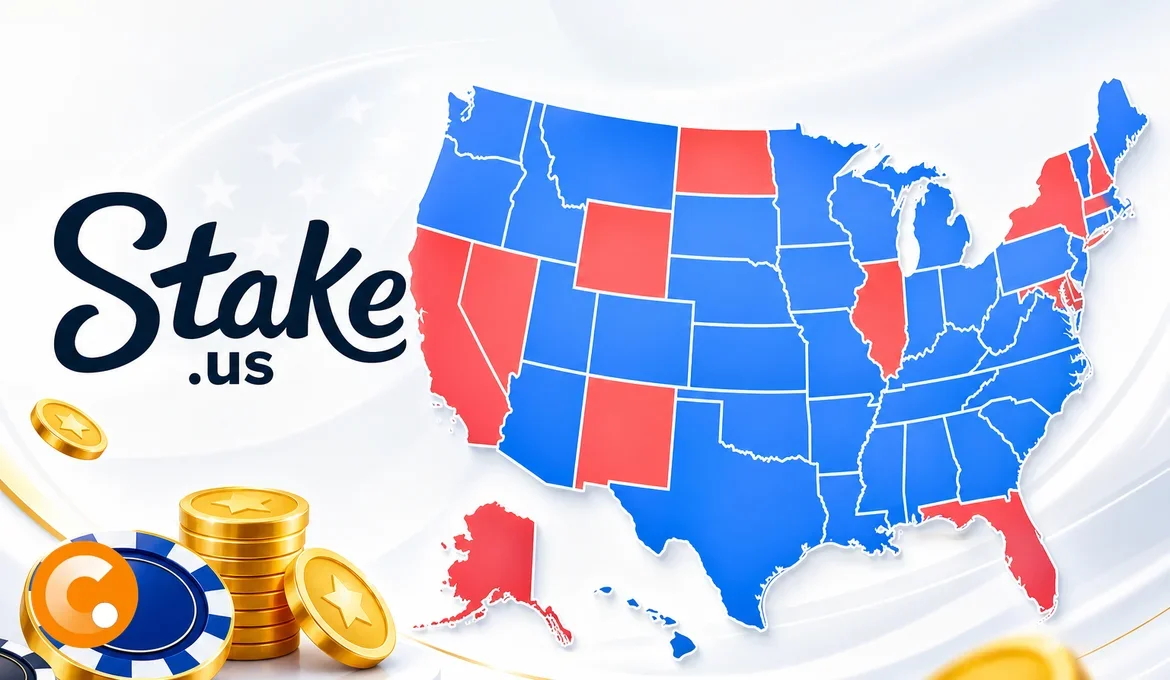 Stake.us Casino Legal States