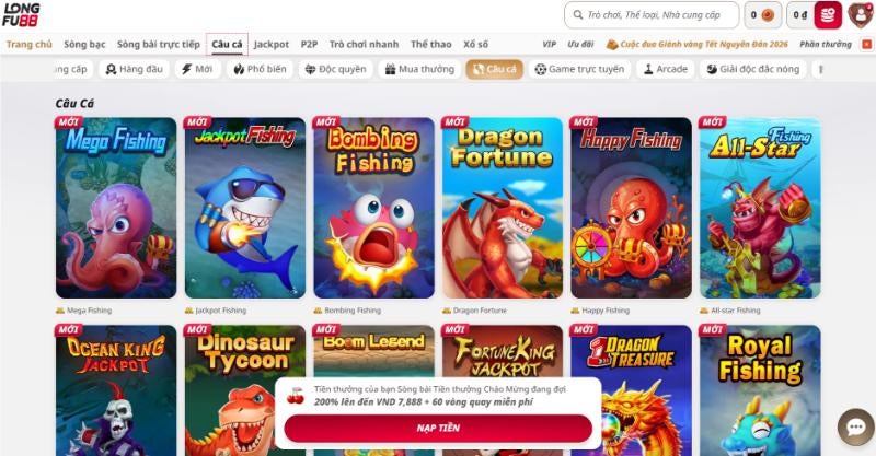 bắn cá Longfu88