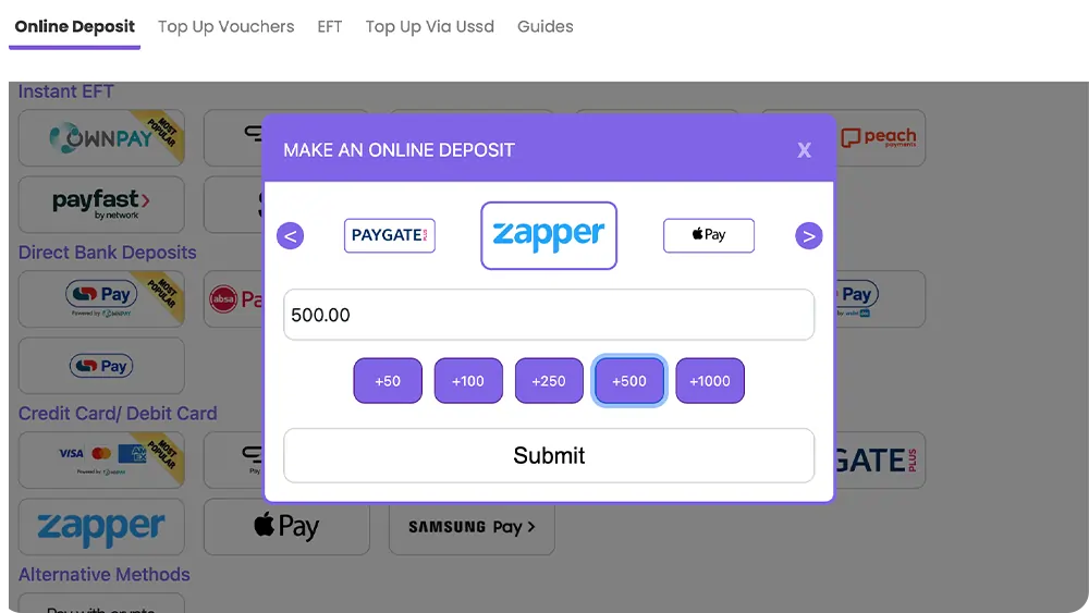 hollywoodbetszapper-deposit