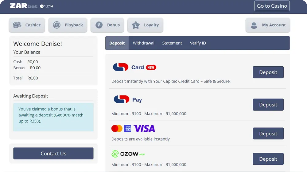 zarbet-cashier-page-accessed-once-you-click-on-deposit-button